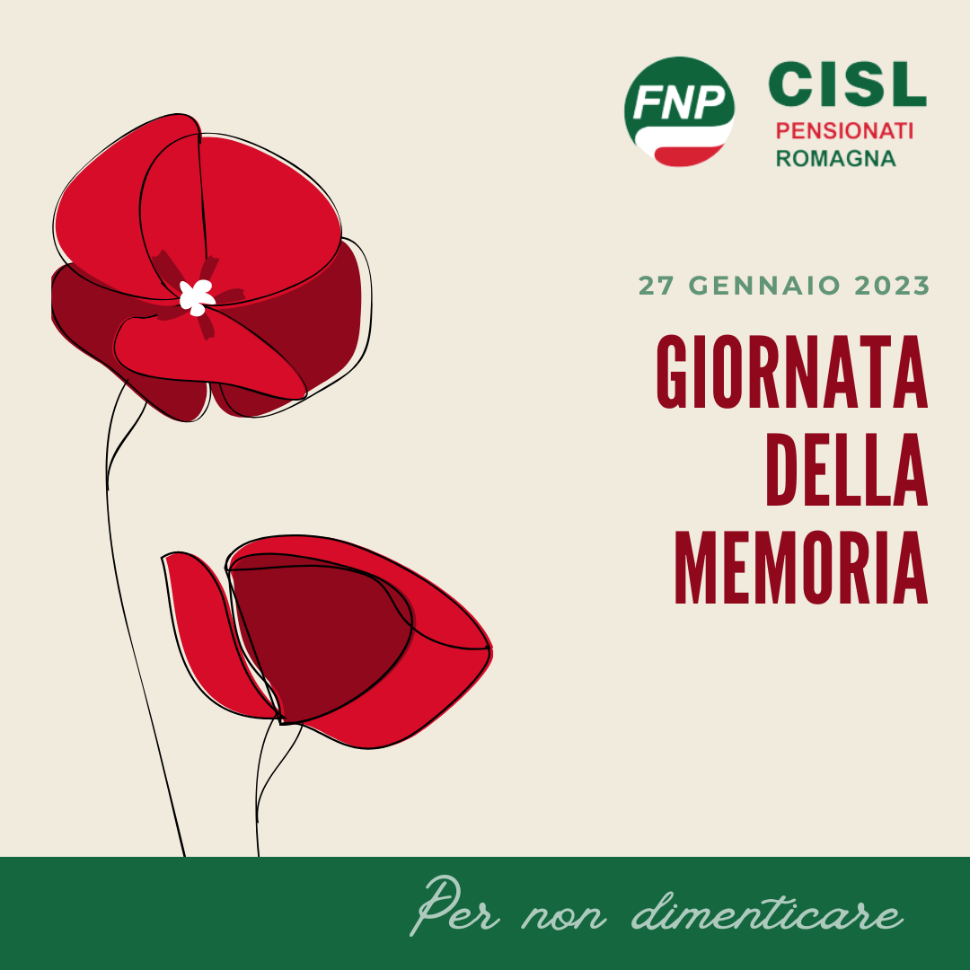 Giornata Della Memoria Fnp Cisl Romagna