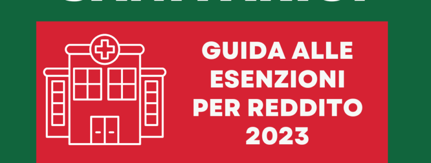 esenzione Ticket 2023