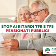 Ritardi TFR e TFS pensionati pubblici