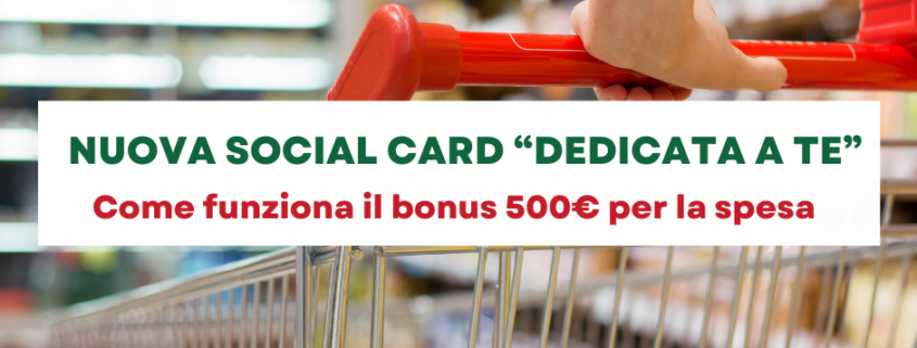 Social Card Dedicata a Te