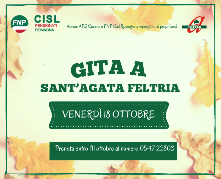 Gita a Sant'Agata Feltria