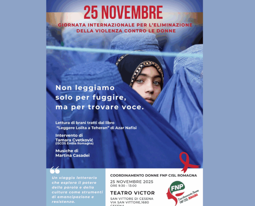 25 novembre - Evento FNP Cisl Romagna