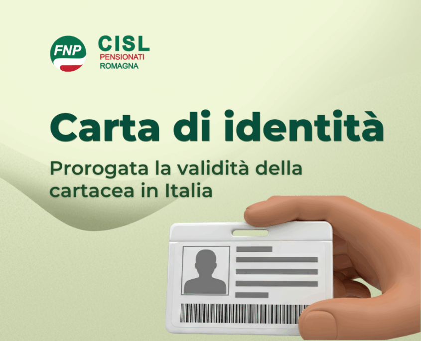 FNP Cisl Romagna - Carta di identità