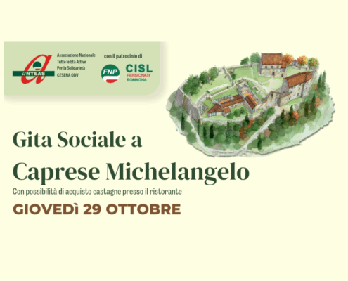 FNP Gita Sociale Caprese Michelangelo - 07102026