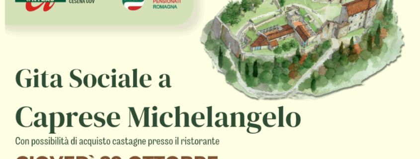 FNP Gita Sociale Caprese Michelangelo - 07102026